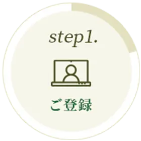Step1.ご登録