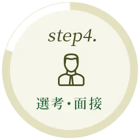 Step4.選考・面接