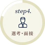 Step4.選考・面接