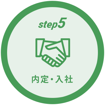 Step5.内定・入社