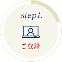 Step1.ご登録