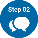 Step2.エージェントとの面談・相談