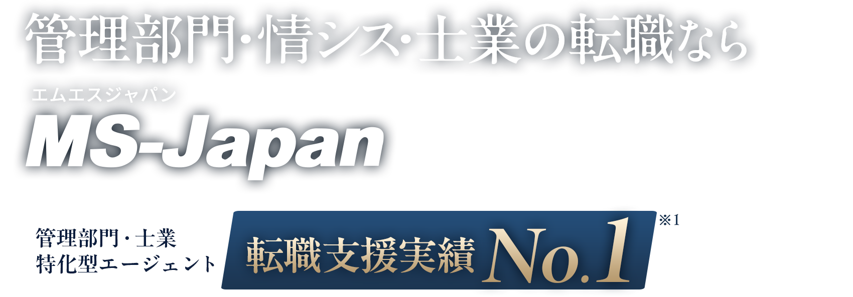 管理部門・情シス・士業の転職ならMS-Japan